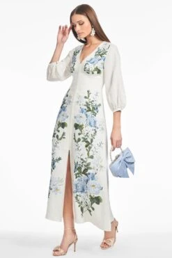 VARENNA DRESS - SKY PEARL RACEME -Sachin & Babi Clothing T251D18 115