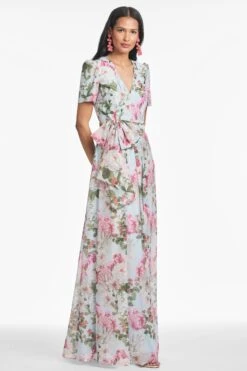 BRONWYN GOWN - SKY BLUE PETALS -Sachin & Babi Clothing T251G02 536 4 20c20d2c 8a55 4456 9e88 bff12c865e28