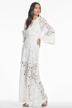 CYNTHIA GOWN - WHITE -Sachin & Babi Clothing T251G15 100 3