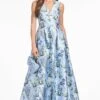 BROOKE GOWN - FREESIA FOREST 1 BROOKE GOWN - FREESIA FOREST -Sachin & Babi Clothing T251G17 452