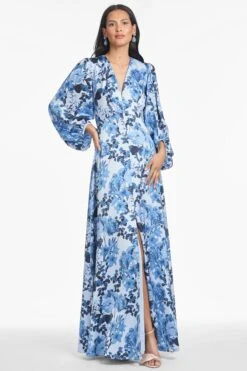 JENNY GOWN - CEYLON FLORIBUNDA -Sachin & Babi Clothing T251G71 491 2