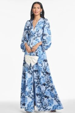 JENNY GOWN - CEYLON FLORIBUNDA -Sachin & Babi Clothing T251G71 491