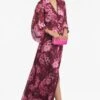 JENNY GOWN - RASPBERRY FLORIBUNDA -Sachin & Babi Clothing T252G58 678