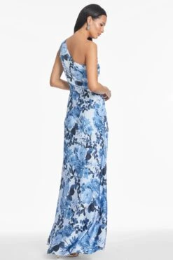 DELPHINE GOWN - CEYLON FLORIBUNDA -Sachin & Babi Clothing T252G65 491 4