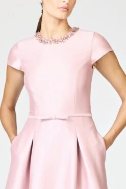 EMBELLISHED BLYTHE GOWN - ROSE QUARTZ 9 EMBELLISHED BLYTHE GOWN - ROSE QUARTZ -Sachin & Babi Clothing detailshot1