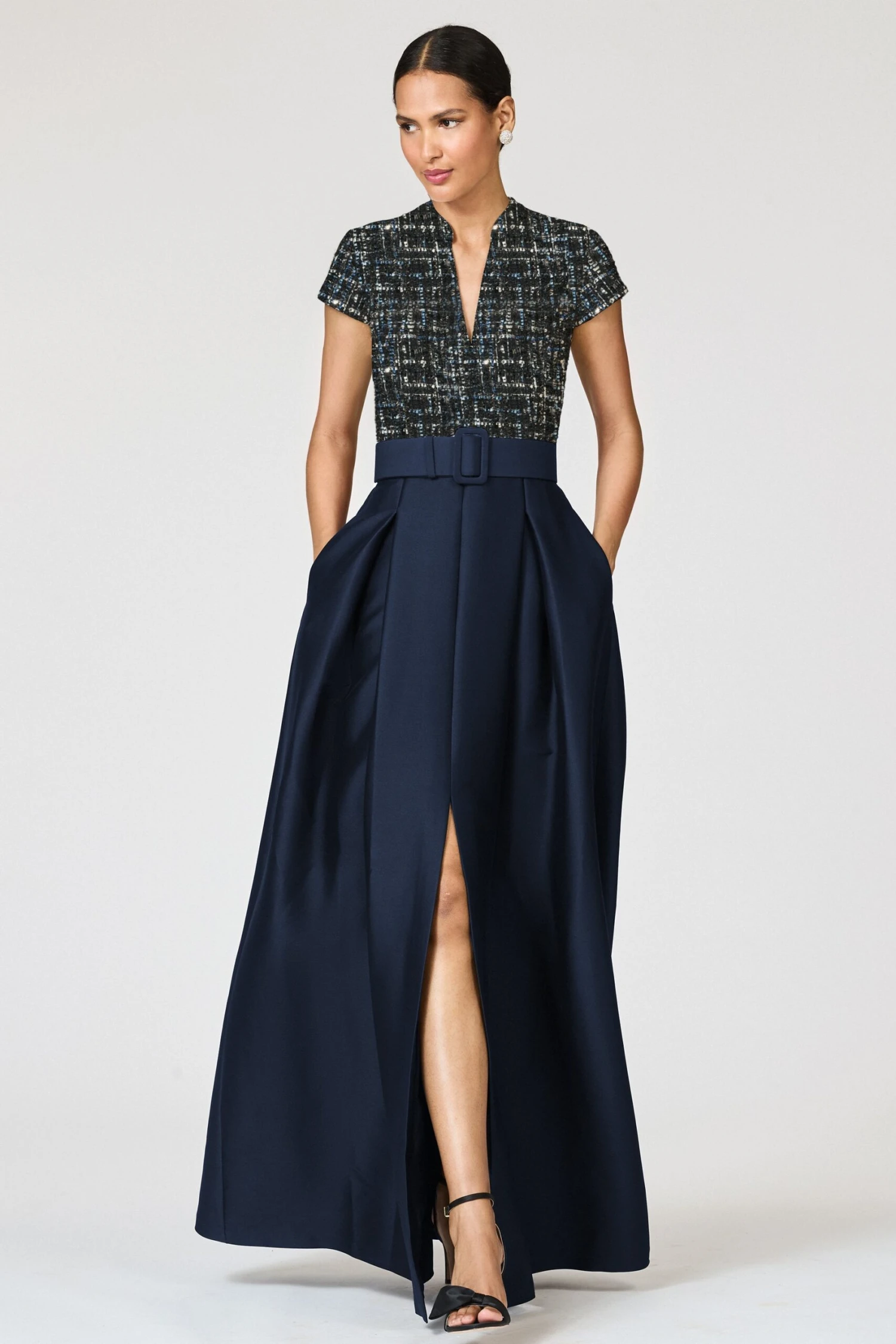 ARDEN GOWN - OBSIDIAN FROST/MIDNIGHT 4 ARDEN GOWN - OBSIDIAN FROST/MIDNIGHT - Image 2