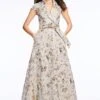 HONORA GOWN - GOLDEN GARDENS -Sachin & Babi Clothing honora