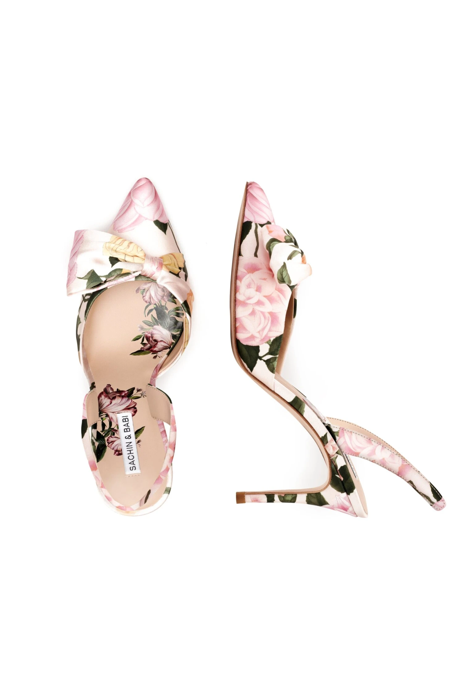Lenox Obi-Bow Slingback - Pink Lemonade Bouquet 3 Lenox Obi-Bow Slingback - Pink Lemonade Bouquet