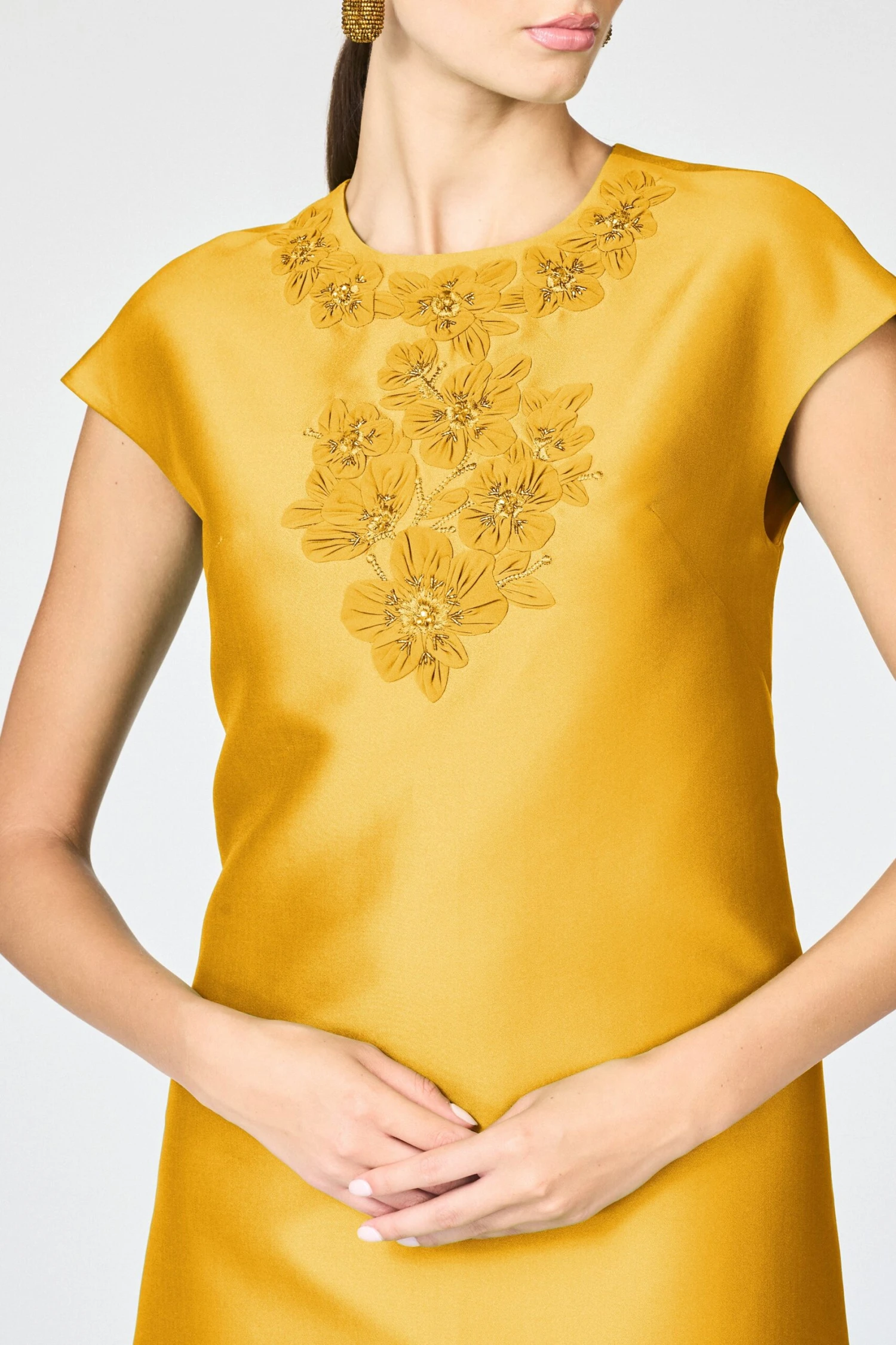 GWENDOLYN GOWN - SAFFRON 5 GWENDOLYN GOWN - SAFFRON - Image 3