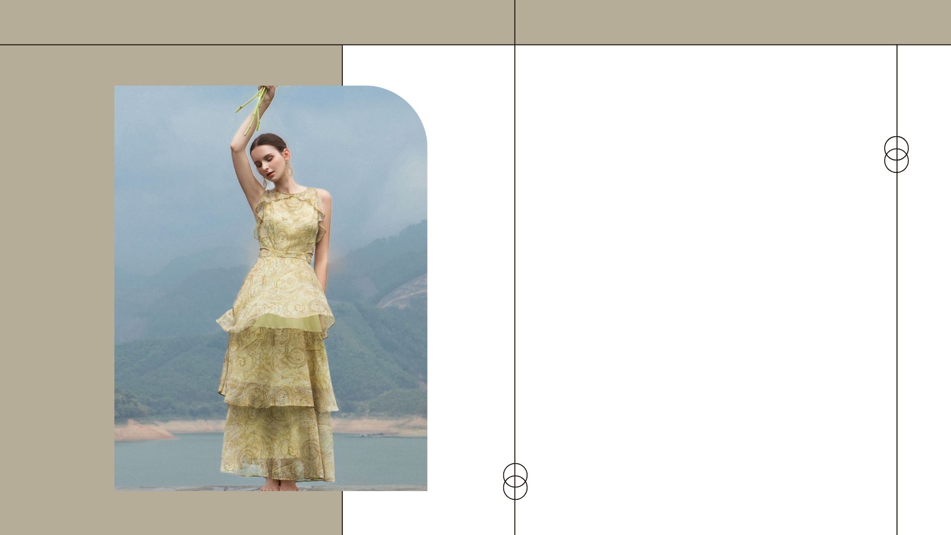 Front Page 2 Front Page -Sachin & Babi Clothing Beige Minimalist Casual Fashion Collection Presentation 1